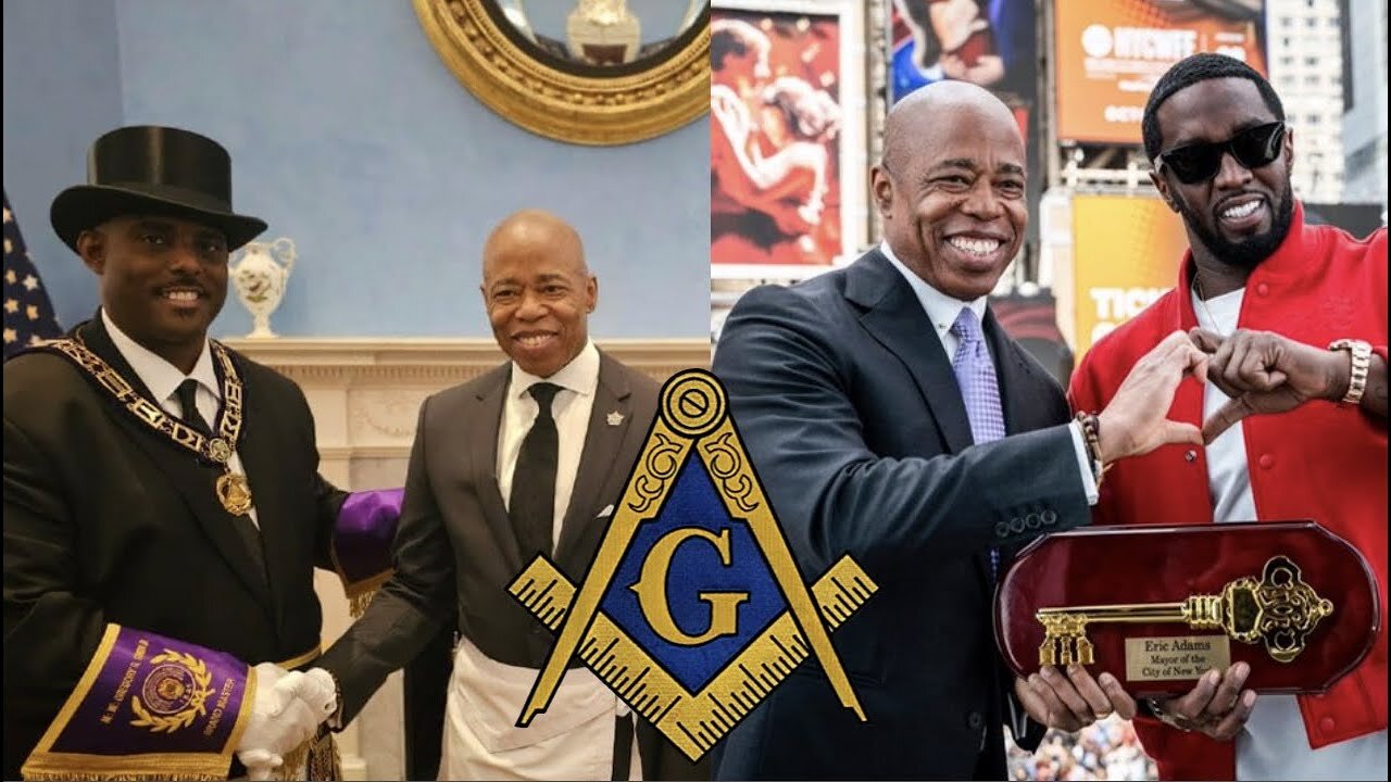 DON'T FALL FOR THEIR RITUALS! MAYOR ADAMS INDICTED 1 YEAR TO THE DAY OF HIS MASTER MASON CEREMONY!