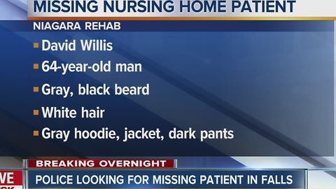 Patient goes missing from Niagara Rehab in Falls
