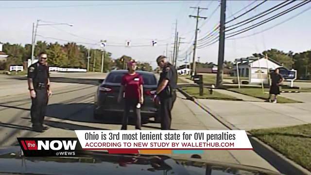 Ohio ranked one of the most lenient states when it comes to DUI laws