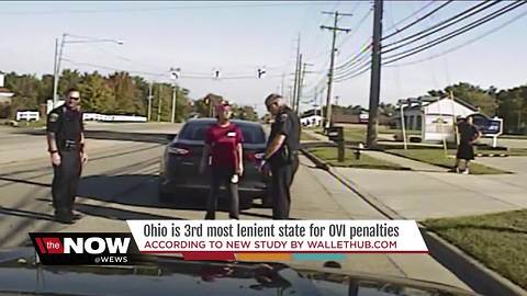 Ohio ranked one of the most lenient states when it comes to DUI laws