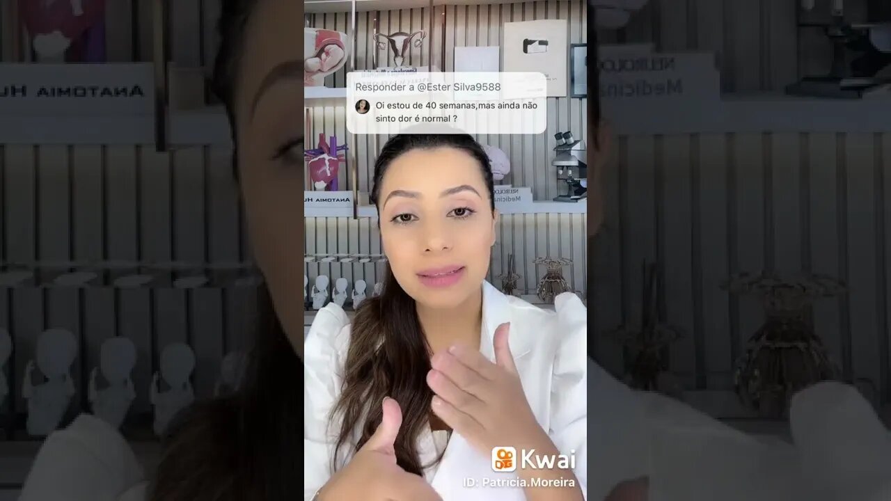 Já estou com 40 semanas de gravidez mas ainda não sinto dor é normal?