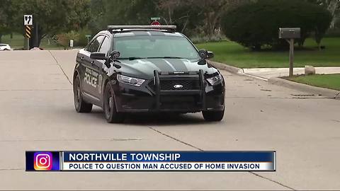 Northville Township man encounters intruder wearing motorcycle helmet