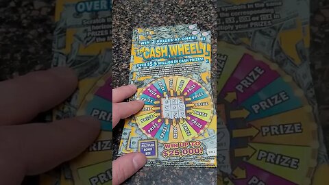 Cash Wheel Lottery Tickets from Kentucky!