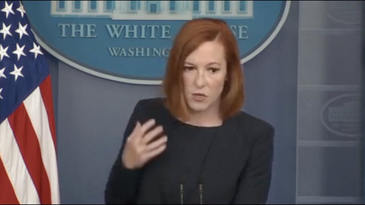 Psaki: New GOP Voting Laws Are ‘Authoritarian and Anti-American’