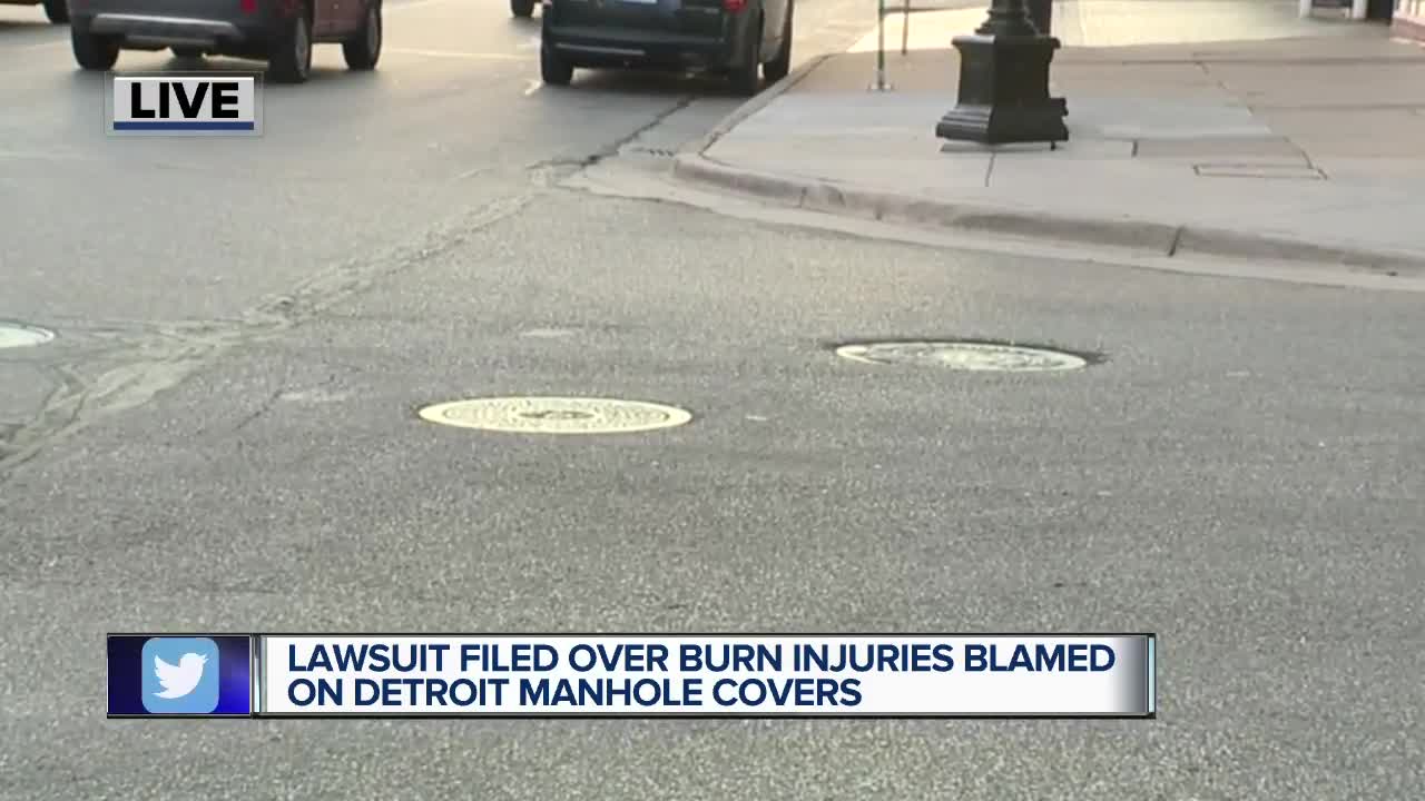 Lawsuit filed on behalf of 20 victims who reportedly suffered steam burns from Detroit manholes