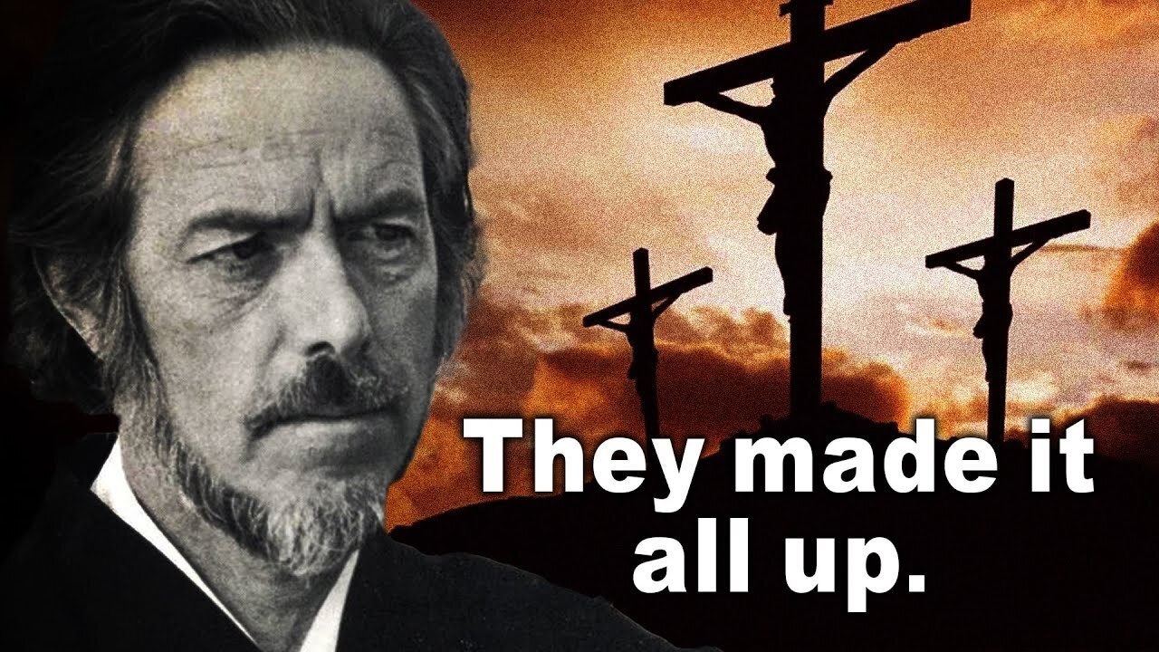 ALAN WATTS OPENS UP ABOUT RELIGION - THOUGHT PROVOKING VIDEO