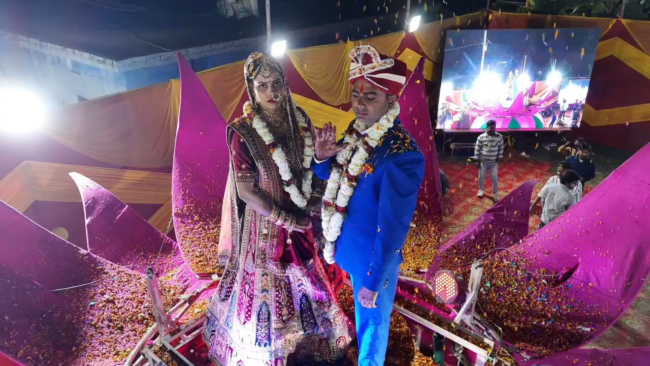 India wedding Suting Drone