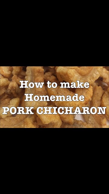 How to Cook Pork Chicharon!