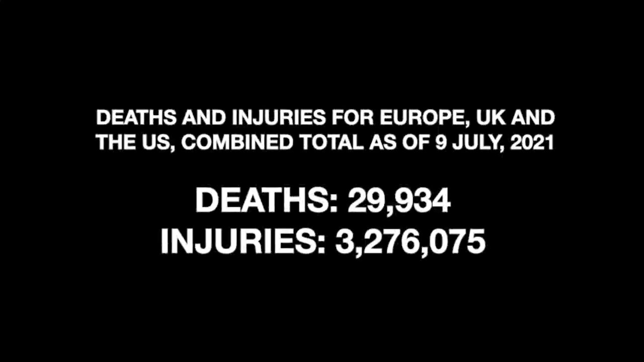 COVID-19 Vaccinations: As Of July 9, 2021: 29,934 Deaths, 3,276,075 Injuries