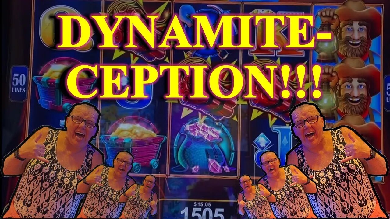 Slot Machine Play - Dynamite Dash, All Aboard - DYNACEPTION!!!