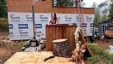 We Finally Have A Wood Fired Hot Tub!