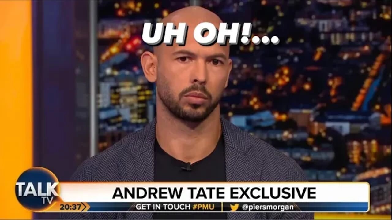 Andrew Tate Interviewed By Piers Morgan, Clip (CommentaREACTION)