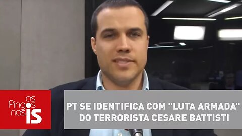 Felipe Moura Brasil: PT se identifica com "luta armada" do terrorista Cesare Battisti