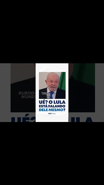 Será se o Lula estava falando dele? Hahaha #shorts #lula #bolsonaro #esquerda #direita #brasil