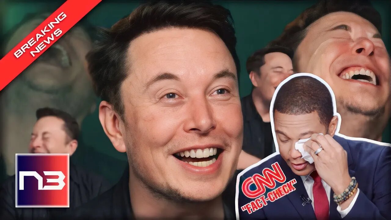 Musk Laughs in the Face of CNN After They Fact-Check His Meme Then The Internet Destroys Them