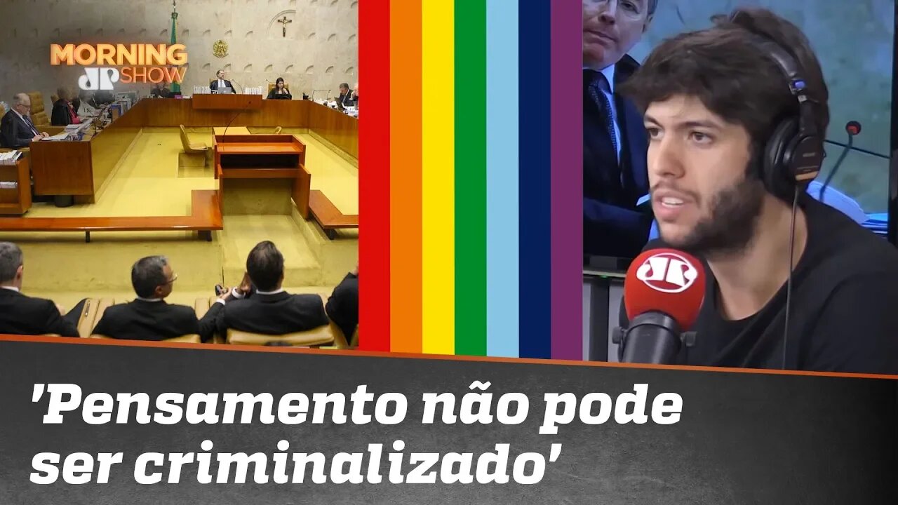 Caio Coppolla sobre Homofobia: 'Pensamento não pode ser criminalizado'