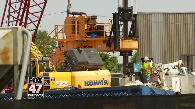 Human skull found at excavation site in Manistee