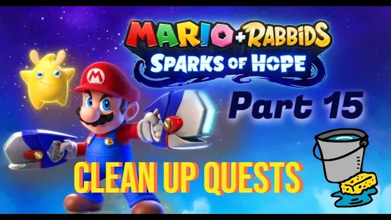 Unlock the Golden Pipes!!! Mario + Rabbids: Sparks of Hope Part 15 Clean up Quests