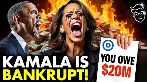 Kamala is BANKRUPT! Failed Campaign $20M in DEBT! Wasted MILLIONS on Diddy List Concerts!