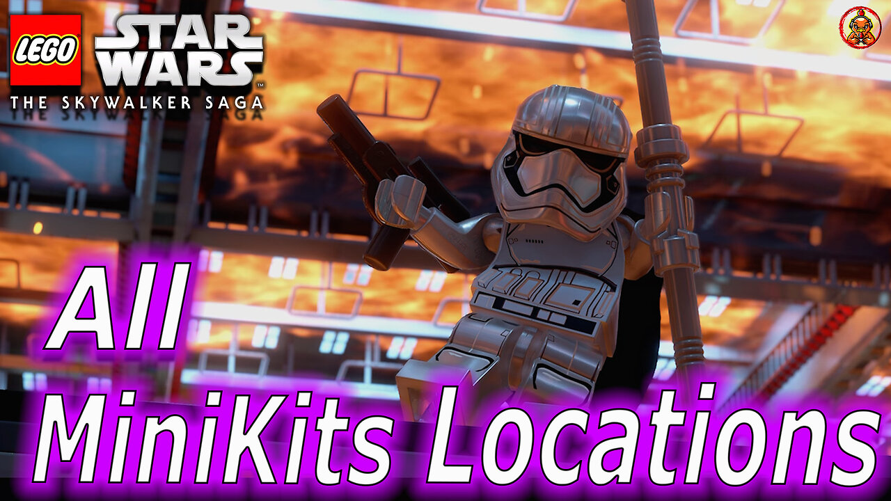 All MiniKits and Challenges - Chrome Dome Down - Lego Starwars the Skywalker Sage