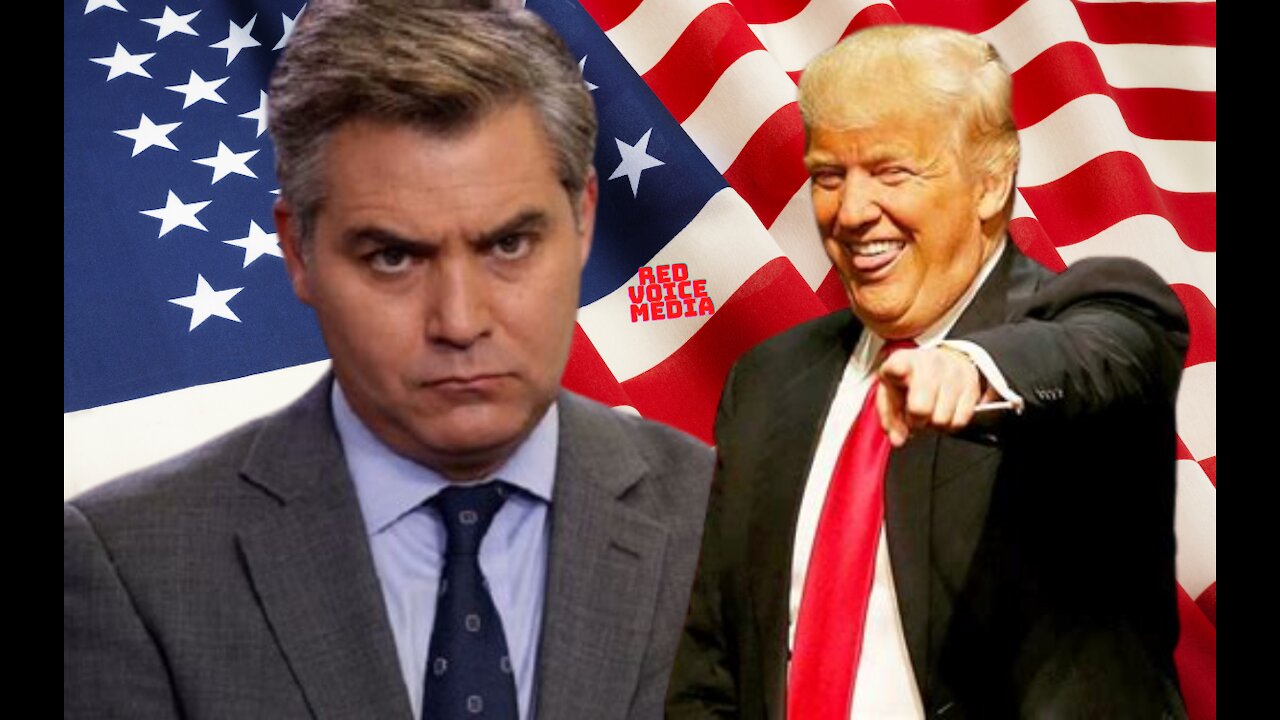 Unhinged Jim Acosta Calls Donald Trump a "Karen"