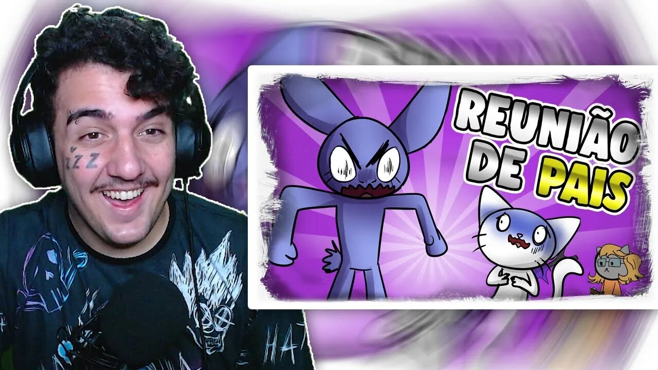 As terríveis reuniões de pais no fim do ano (História Animada) | hu3cat | MURIEL REACT