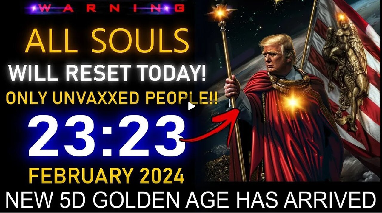 UNVAXXED PEOPLE ONLY! THE THINGS HAPPENING ON YOUR PLANET RIGHT NOW!!