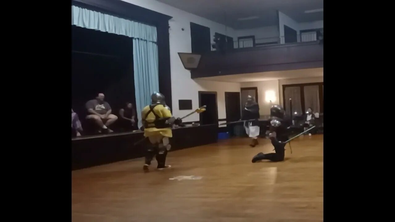 Poleaxe vs Glaive... Vassilis vs Cullen... 8/30/23 Nutley NJ practice SCA