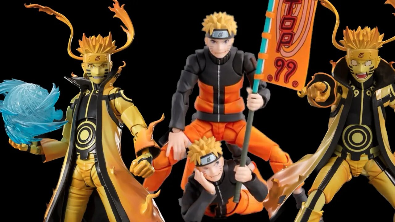 S.H.Figuarts Naruto Shippuuden - Uzumaki Naruto - Kurama Link Mode, Courageous Strength That Binds