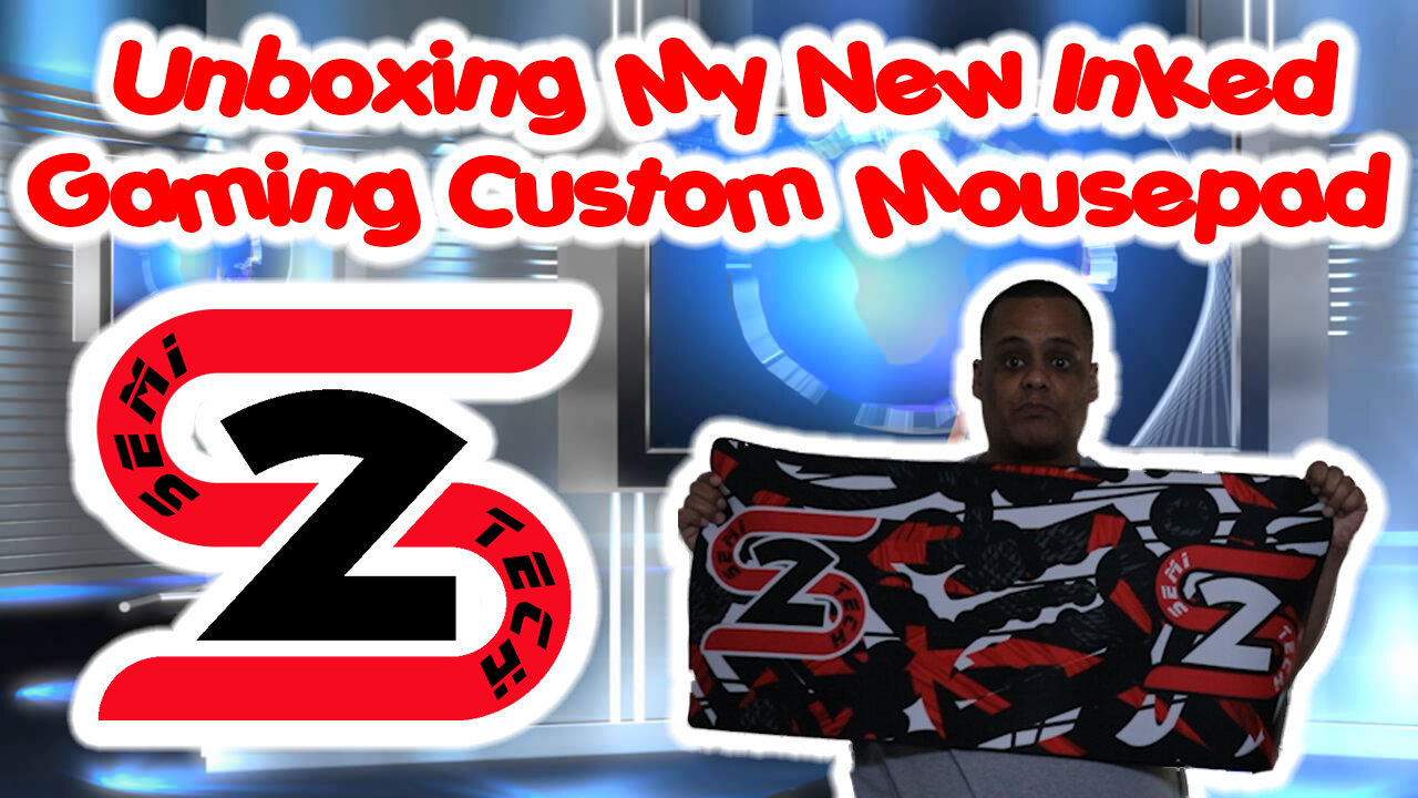 Unboxing My New Inked Gaming Custom Mousepad