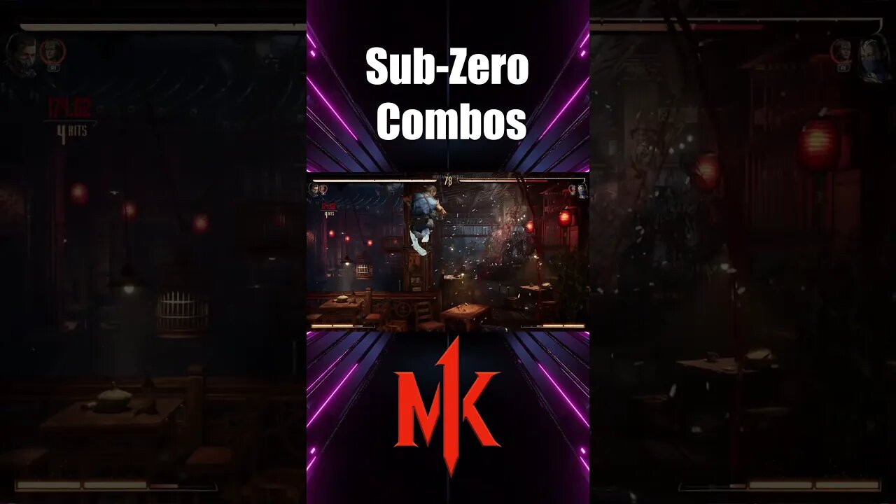 Sub-Zero Combos | Mortal Kombat 1