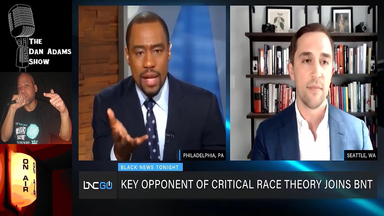 Marc Lamont Hill Asks A White Man. Name Something Positive About Being White?