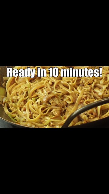 The Fastest Peanut Pad Thai #shorts