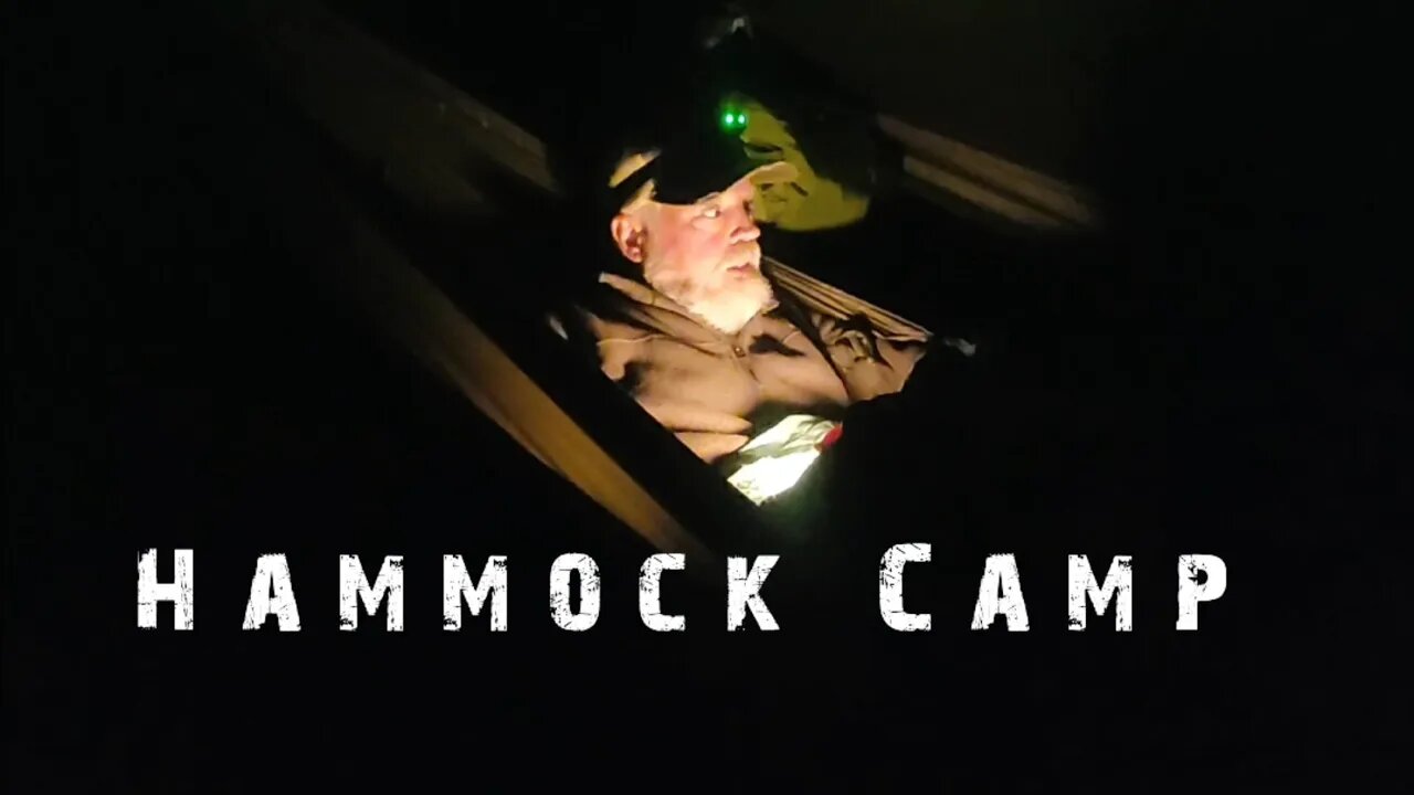 Hammock Camping / Overnight Near Busy Road