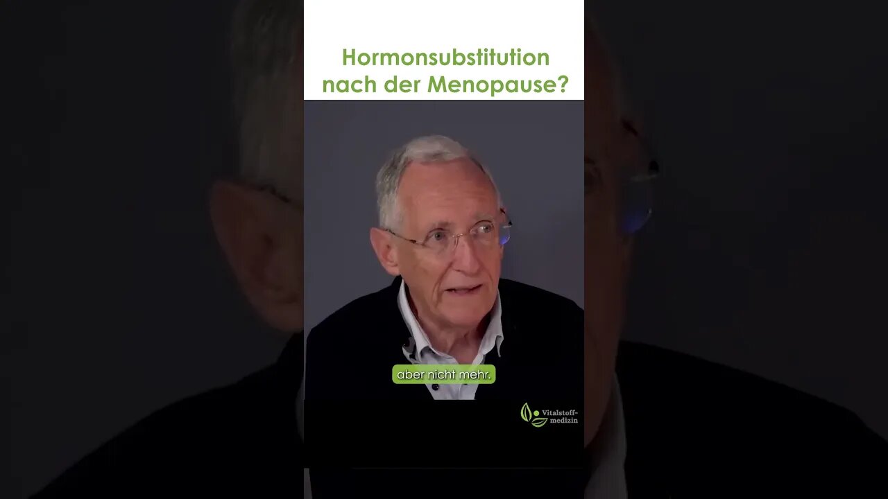 Hormone nach der Menopause