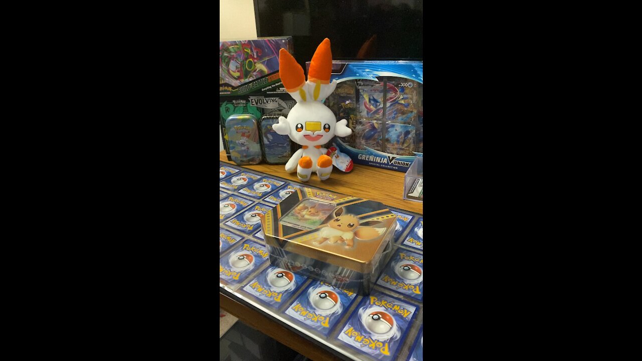 Pokémon Eevee Tin Pack Opening!! 11/21/2021 #pokemon