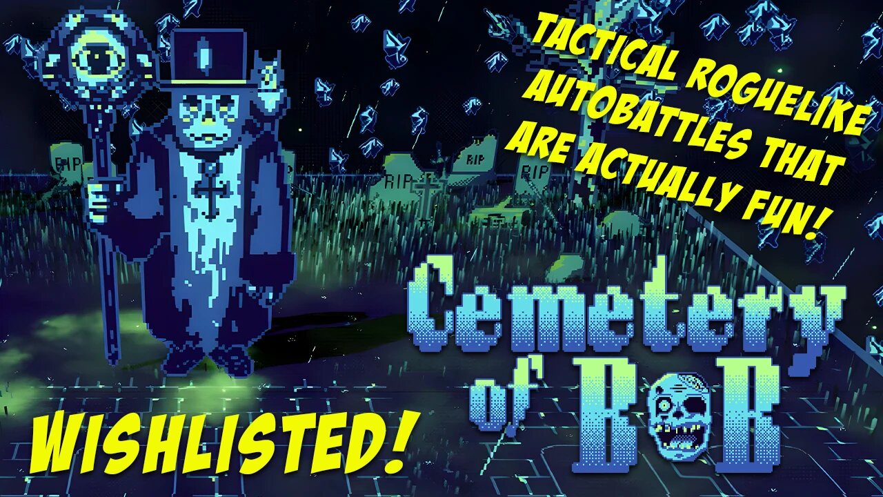 Roguelike Tactical Auto-battles | Let's play in the Cemetary of Bob!