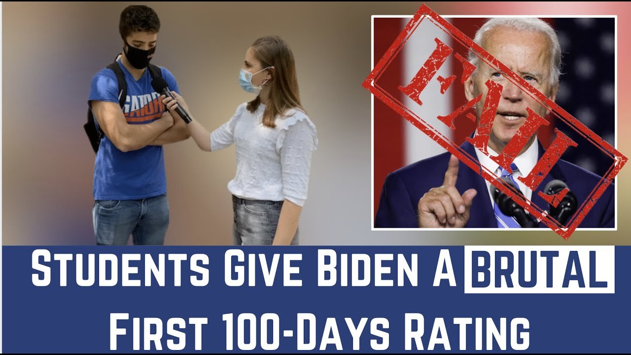 BIDEN REMORSE? Students Give Biden A BRUTAL First 100-Days Rating