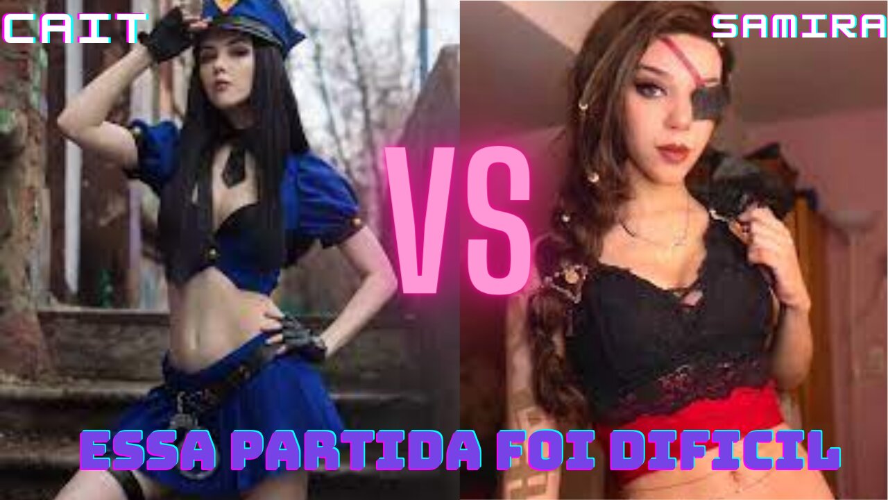 😭Triste vida de ADC Tentando sair do Ouro😭 League Of Legends / Cait vs Samira !!