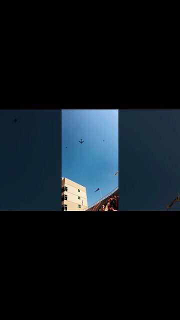 F-16s flying in Knoxville! #GoVols! #GBO! #Shorts