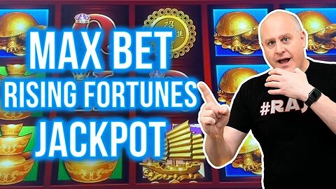 MAX BET RISING FORTUNE JACKPOT 💵 High Limit $66 Spins in Las Vegas!