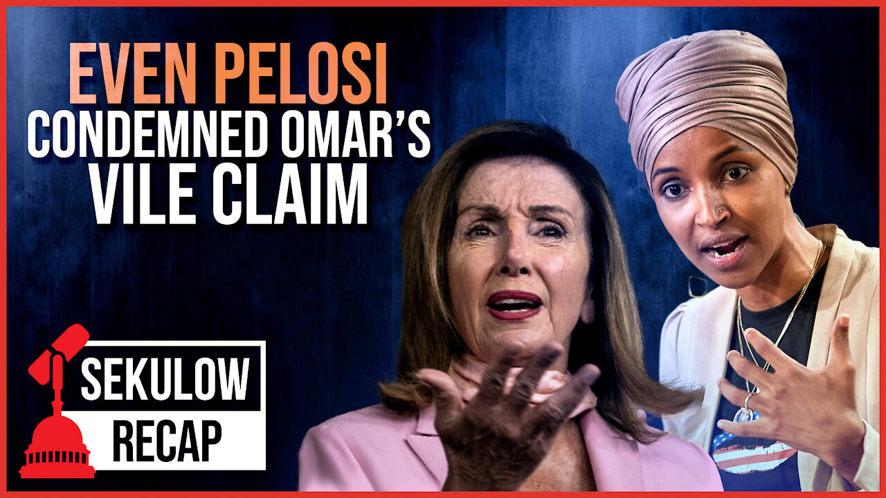 Progressive Congresswoman's Claim So Shameful Even Pelosi Condemned It