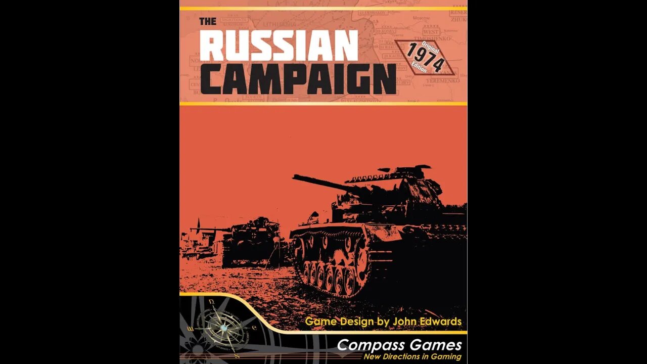 Unboxing Russian Campaign DSE Compass Games