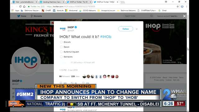 IHOP announces name change