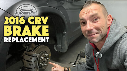 How to replace front and rear brake pads on a 2016 Honda CRV