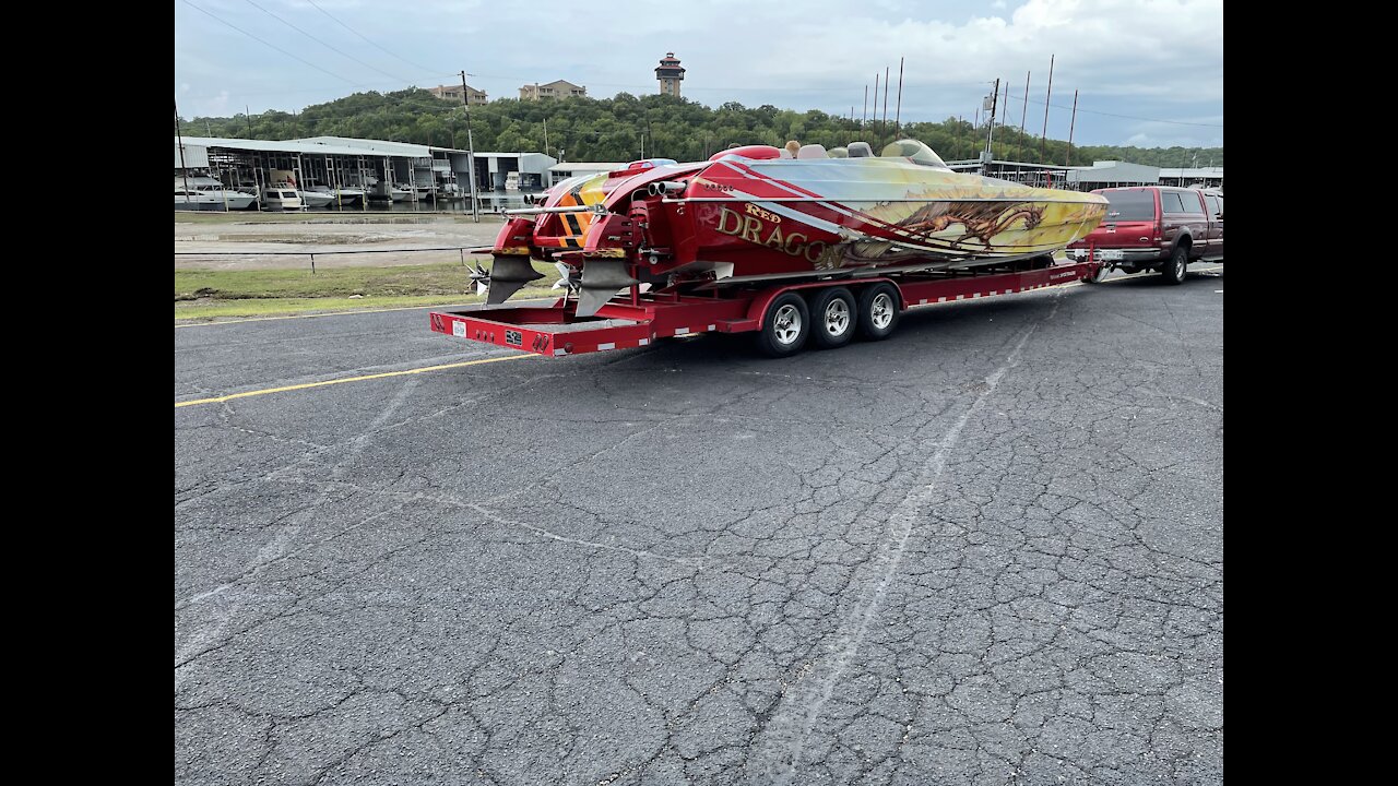 2021 Lake Texoma Poker Run - boat race