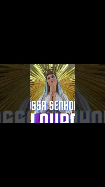 Oração para pedir uma graça a Nossa Senhora de Lourdes #shorts