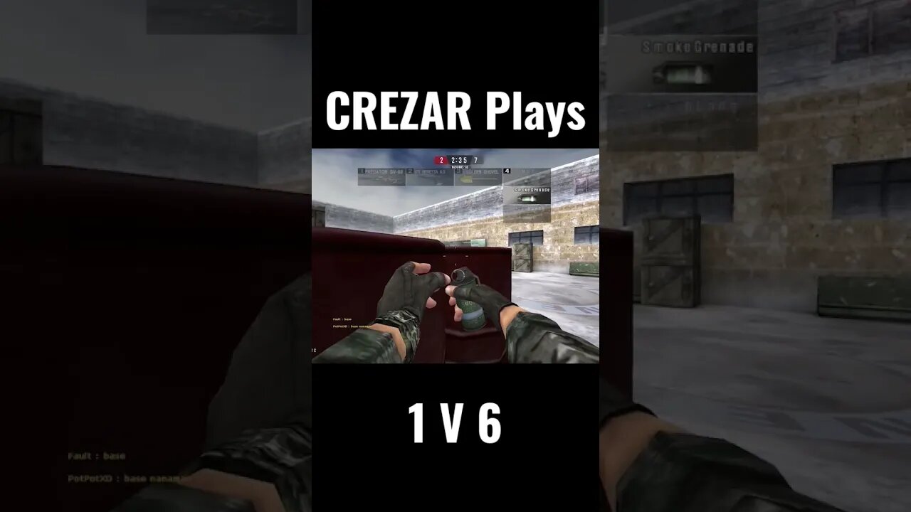 CREZAR against 6 enemies #youtubeshorts #shorts #shortsfeed