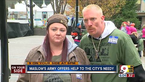 Maslow's Army offers help to CIncinnati's needy