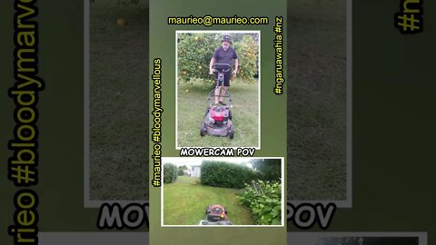 maurieo #shorts MOWERCAM POV